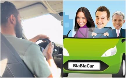 Acusan a conductor de BlaBlaCar de no respetar destino en CDMX; “si quieres, sino aquí te dejo”
