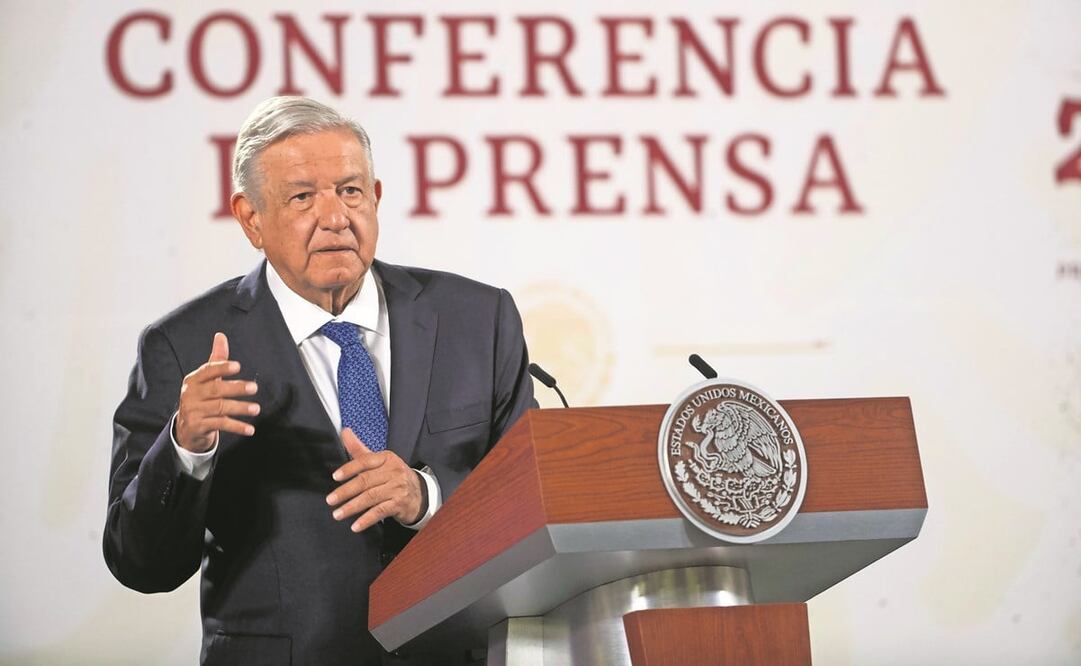 El presidente López Obrador aseguró que en la UNAM se creó una “burocracia dorada”. Foto: Germán Espinosa/ EL UNIVERSAL