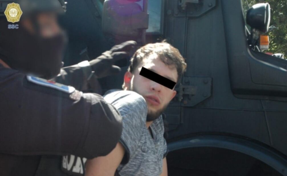 Detienen en Tlalpan a "El Coloncho", líder de una célula de La Unión Tepito