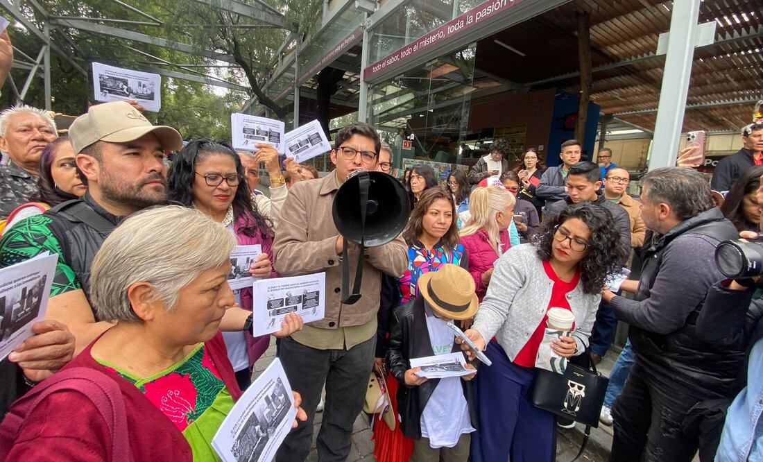 Prefieren desacatar la ley y no entregar predio en Chapultepec, 27 de octubre de 2024. Foto: Alberto Acosta. El Universal