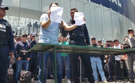 Policías federales esperarán respuesta hasta las 10 de la noche