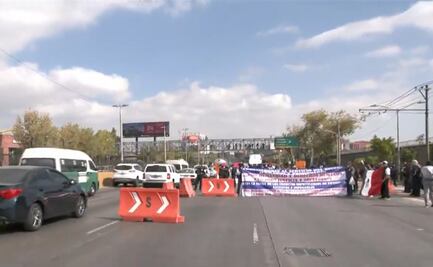 Toma precauciones, hay manifestantes en Terminal 1 del AICM