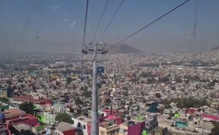 Así se ve la Línea 1 del Cablebús Tlalpexco-Indios Verdes