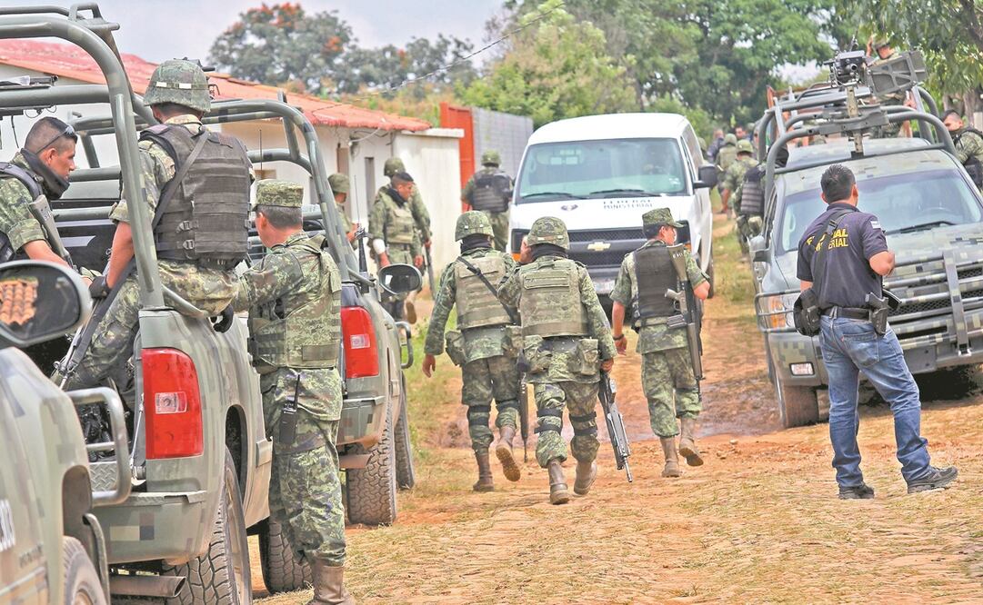 Las Fuerzas Armadas participarán en tareas policiales hasta 2024, según un acuerdo aprobado hace un año. Foto: ARCHIVO EL UNIVERSAL