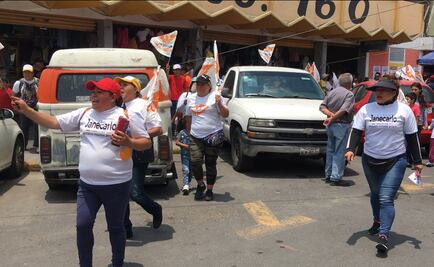 Revientan perredistas mitin de Sheinbaum en Gustavo A. Madero