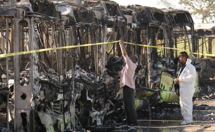 Fiscalía indagará incendio de autobuses en Tabasco