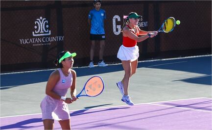 Giuliana Olmos tuvo un mal inicio en casa tras caer junto a Aldila Sutjiadi en su debut en Mérida 