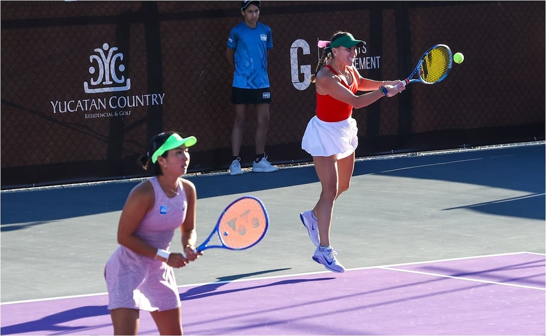 FOTO: Giuliana Olmos tuvo un mal inicio en casa tras caer junto a Aldila Sutjiadi en su debut en Mérida  - Mérida WTA 500