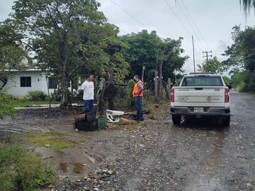 Lluvias afectan seis municipios en Veracruz