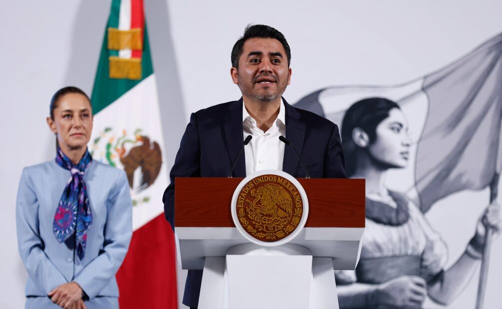 Efraín Morales López, director general de la Comisión Nacional del Agua (Conagua), informó que el presupuesto económico para el Plan Nacional Hídrico será aproximadamente de 122 mil 600 millones de pesos, en 17 proyectos estratégicos que beneficiarán a 36 millones de personas. Foto: Diego Simón / EL UNIVERSAL