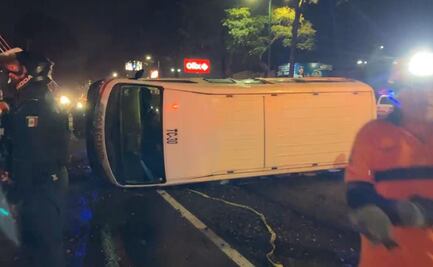Accidente vehicular deja 11 lesionados en Xalapa, Veracruz