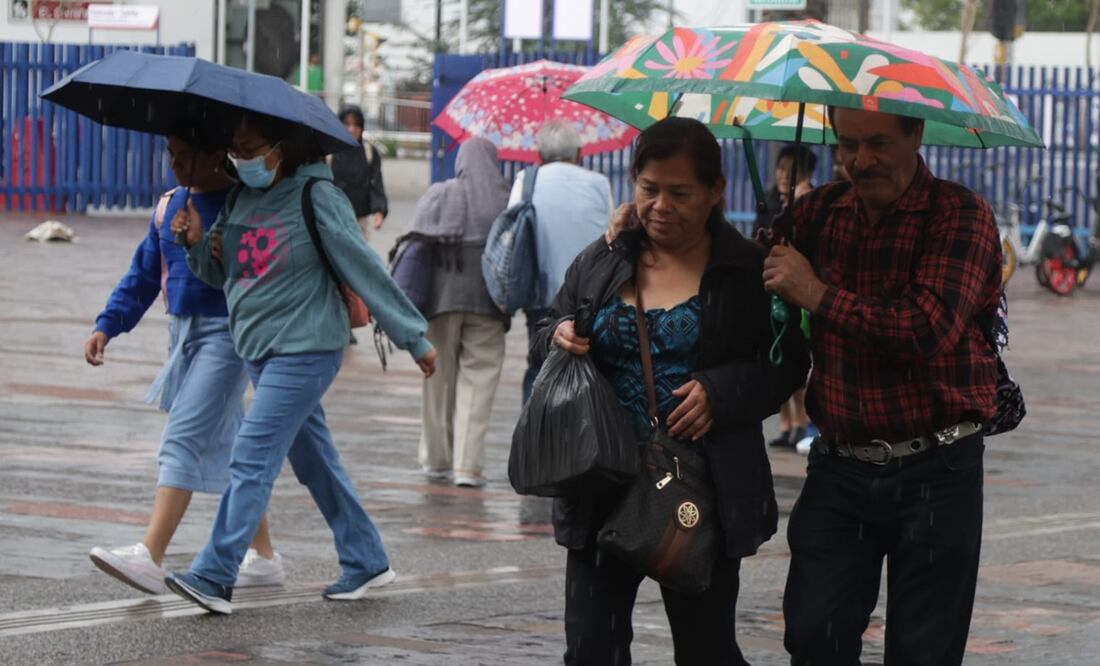 Lluvia en CDMX. Foto: Carlos Mejía / EL UNIVERSAL