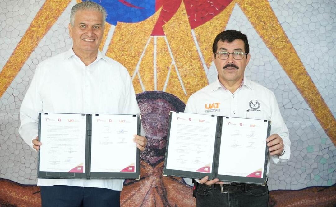 Convenio entre la Universidad Autónoma de Tamaulipas y la Seretaría de Salud / Foto: Especial