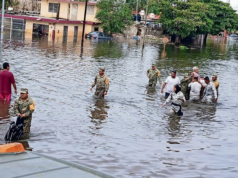 CHETUMAL, BAJO EL AGUA