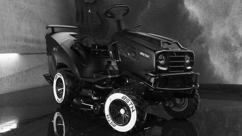 La podadora “de lujo” que rinde homenaje a Air Jordan