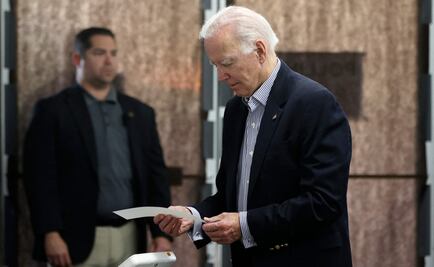 Biden vota por adelantado en Delaware en elecciones de medio término