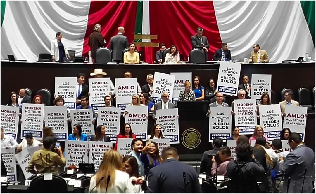 Diputados aprueban Ley General de Protección Civil y Gestión del Riesgo de Desastres. Foto: Enrique Gómez/ EL UNIVERSAL