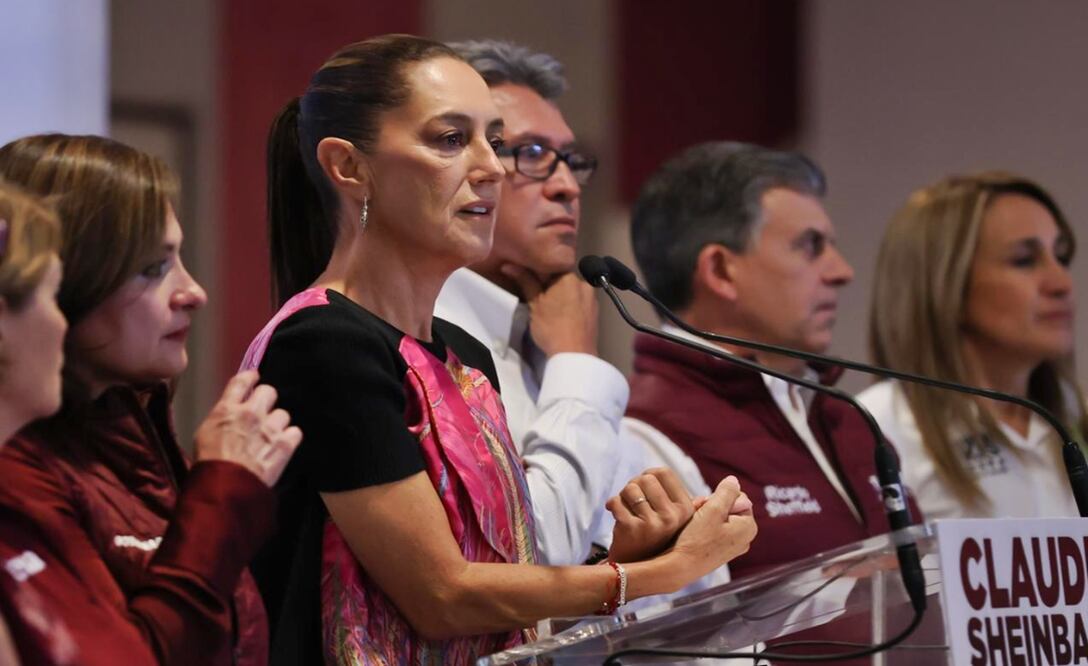 Claudia Sheinbaum. Foto: Diego Simón Sánchez/EL UNIVERSAL