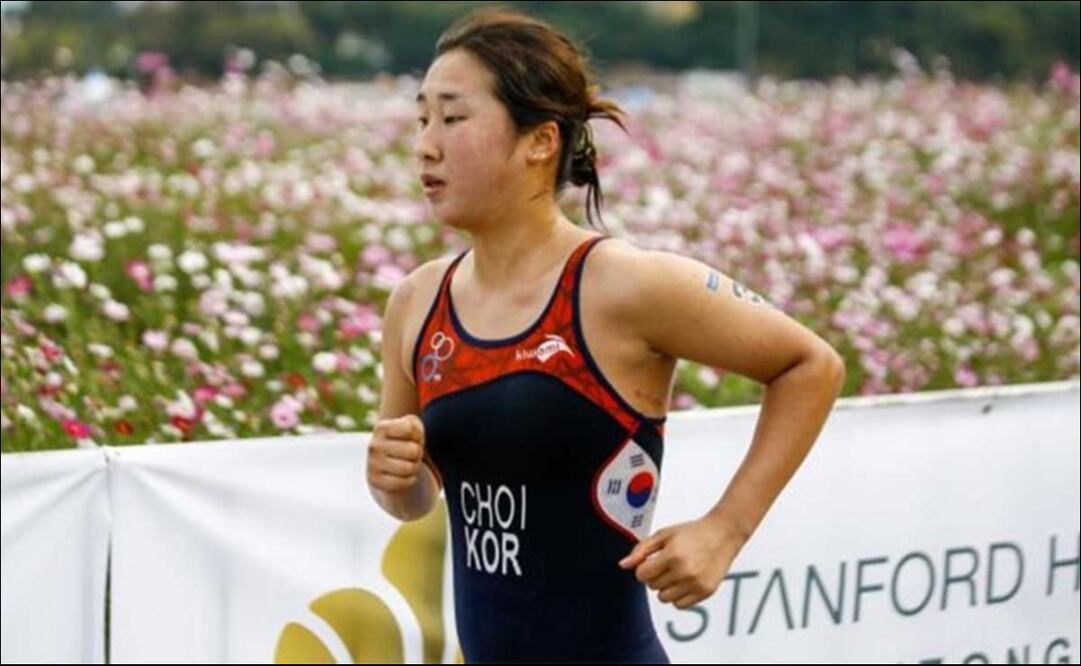 Choi Suk-hyeon durante una competencia - Especial