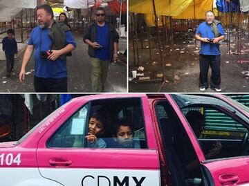 Ai Weiwei se pasea por el Barrio Bravo de Tepito