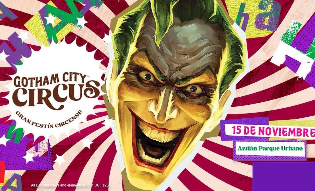 El Joker se apodera de Chapultepec Foto: Cortesía Parque Aztlán