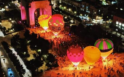 Asiste a ver globos aerostáticos en la CDMX esta noche