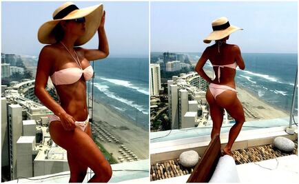 Ninel Conde luce sus curvas bronceadas en bikini
