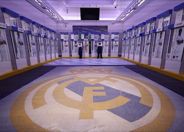 El Real Madrid subastará artículos de los vestuarios antiguos del Estadio Santiago Bernabéu