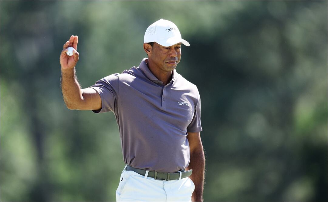 Tiger Woods, nuevamente pasa el corte en Augusta / Foto: AFP