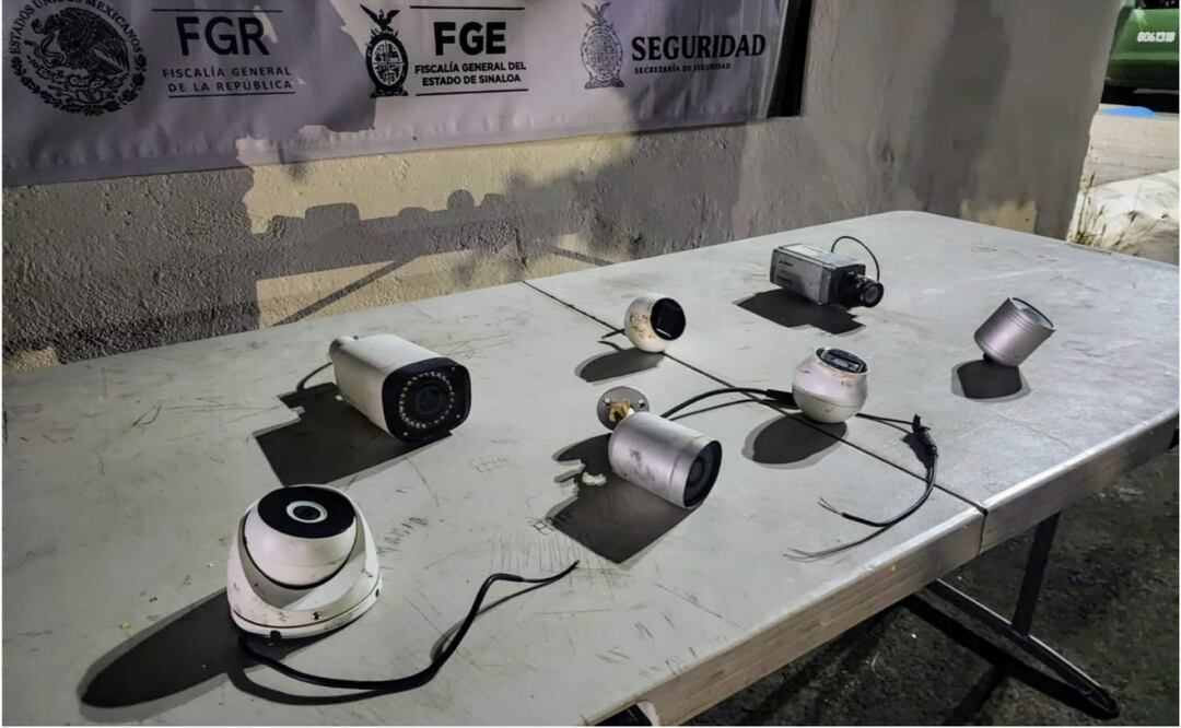 Retiran más cámaras clandestinas en Culiacán y Navolato; suman más de dos mil desactivadas. Foto: Especial