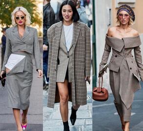 Conoce los tres tipos de estampados a cuadros en tendencia para el otoño