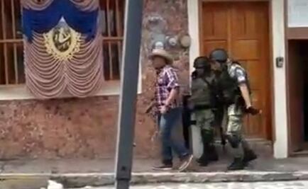 Captan a elemento de Guardia Nacional en aparente estado de ebriedad