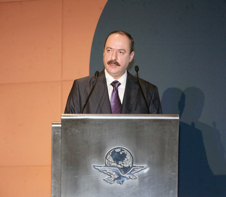 El Director General de EL UNIVERSAL, Licenciado Juan Francisco Ealy Lanz Duret, asegura que se cumple otro aniversario trabajando con pasión (LUCÍA GODÍNEZ. EL UNIVERSAL)