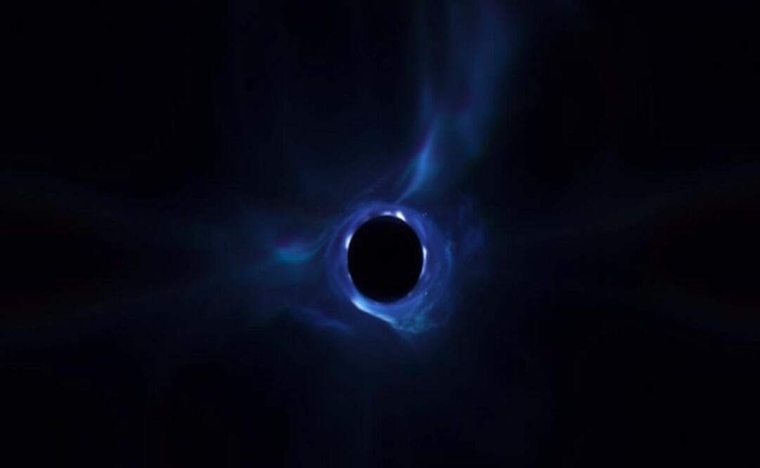 Por ahora este agujero negro es todo lo que se ve en el mapa.