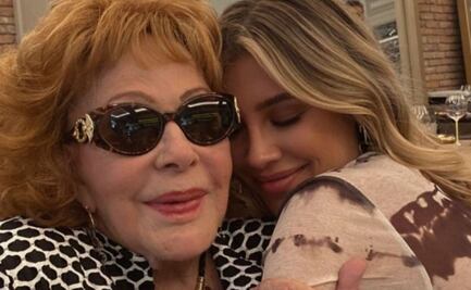Así es la relación que tiene Michelle Salas con su bisabuela Silvia Pinal