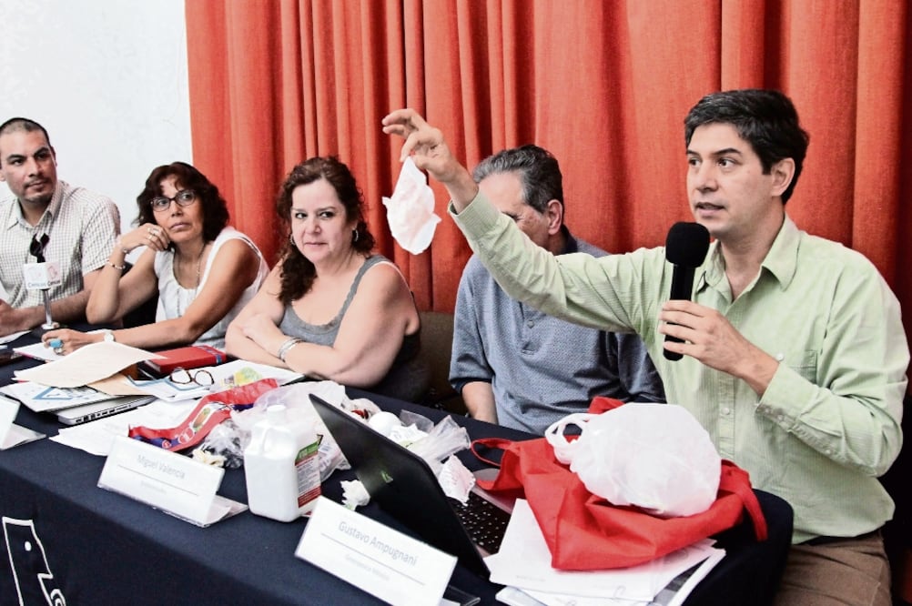 Activistas alertaron que el consorcio encargado del proyecto tiene demandas en Marruecos y Lituania, y acusaciones de contaminar mantos freáticos en Chiapas (CARLOS MEJIA. EL UNIVERSAL)