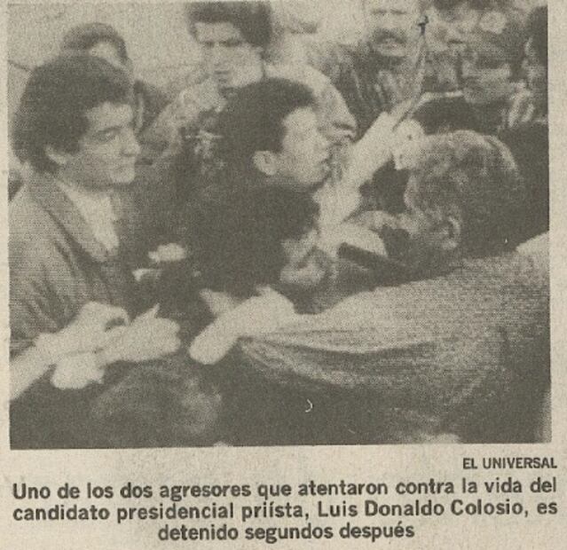 Una crónica a detalle del magnicidio de Luis Donaldo Colosio