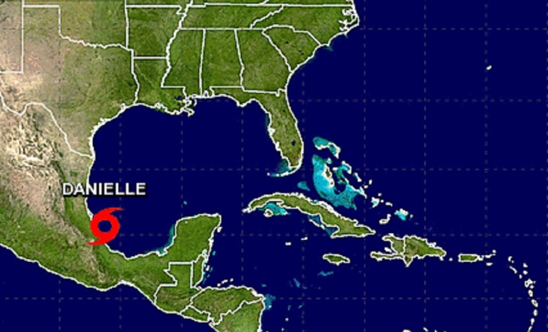 The storm is centered about 75 miles (121 kilometers) east-southeast of Tuxpan, Mexico. (Photo: Taken from www.nhc.noaa.gov)
