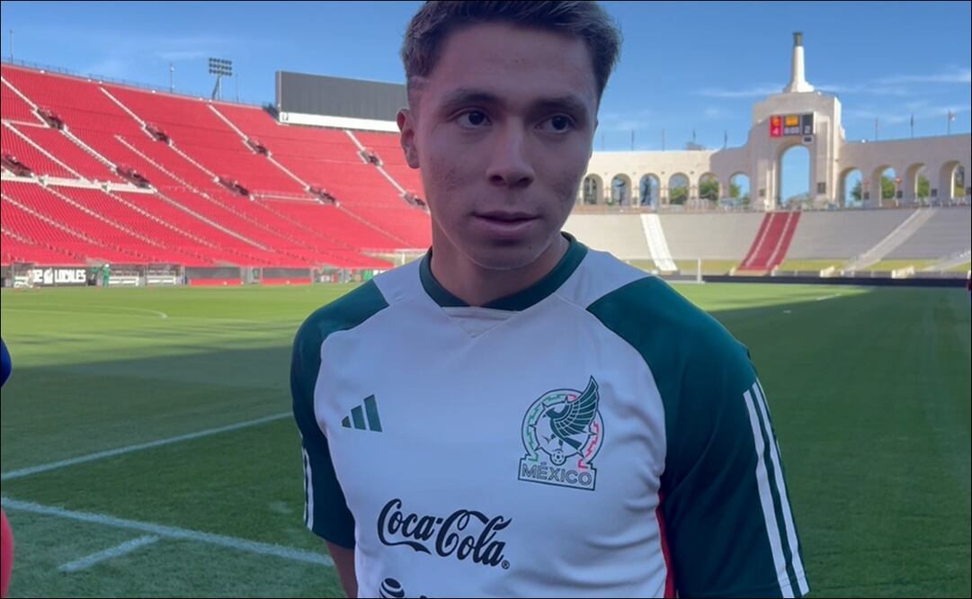 Rodrigo Huescas no olvidará su primer llamado al Tri / Foto: Cortesía Selección Mexicana