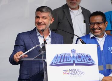 Miguel Hidalgo supera meta del programa Antibaches; reparan más de 2 mil baches en tres semanas