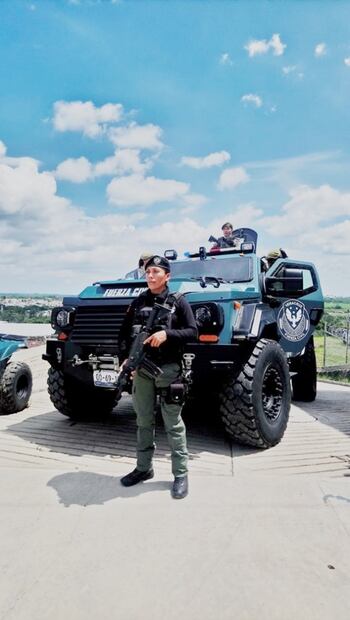 Fortaleza. Mujeres policía de Veracruz