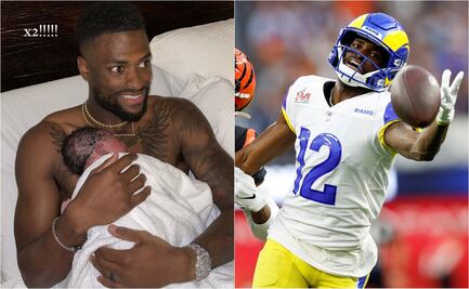 Jugador de los Rams se convierte en padre durante el Super Bowl