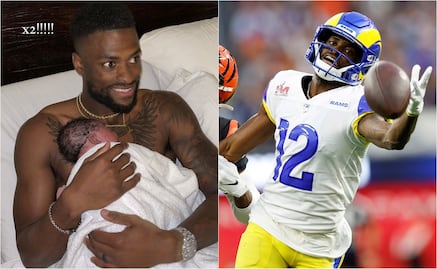 Jugador de los Rams se convierte en padre durante el Super Bowl