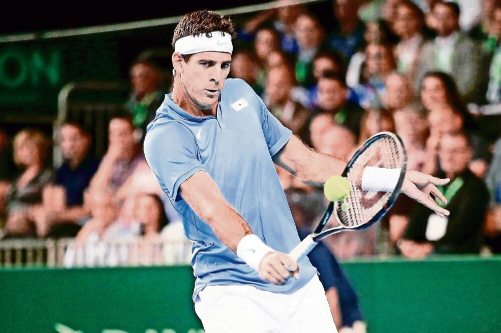 Juan Martín fue el líder del cuadro albiceleste en la final vs. Croacia. (ARCHIVO. EL UNIVERSAL)