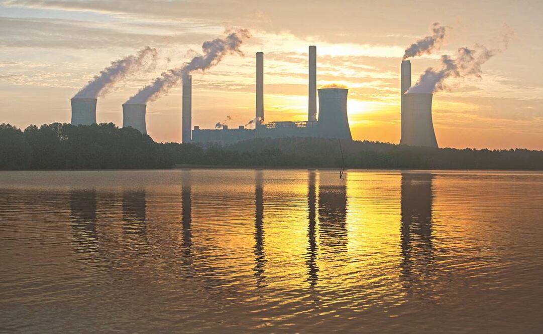 Planta de carbón Scherer, en Juliette, Georgia. Foto: Branden Camp/ AP.