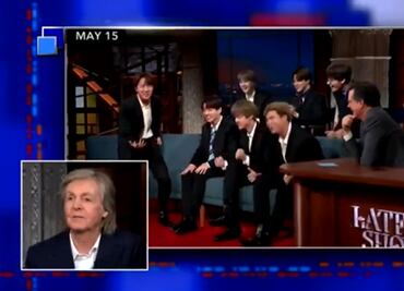 Así reacciona Paul McCartney al ver a BTS interpretar "Hey Jude"