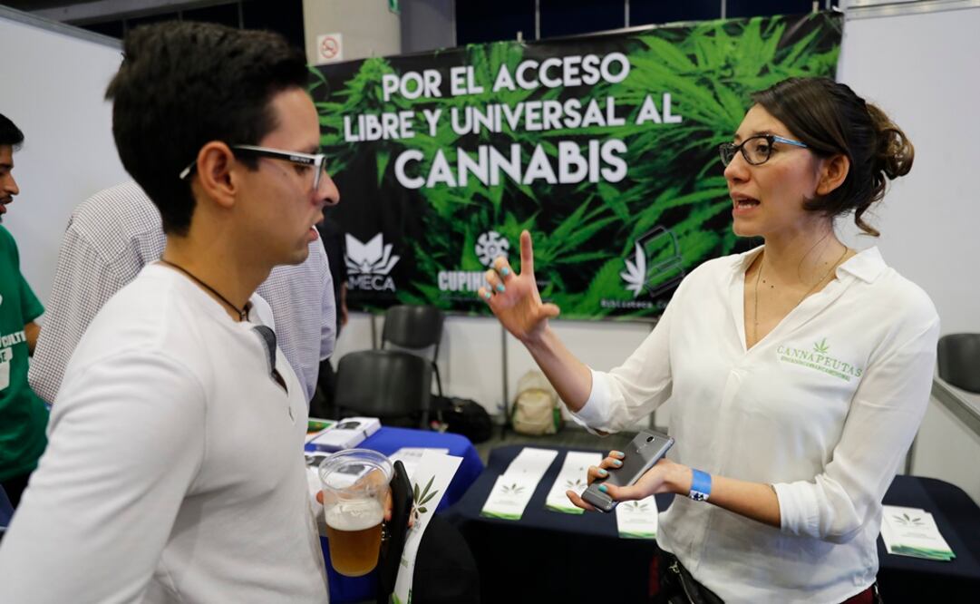 Aspectos de la Expo Weed 2017 que se realiza en la Ciudad de México. /Irvin Olivares - EL UNIVERSAL
