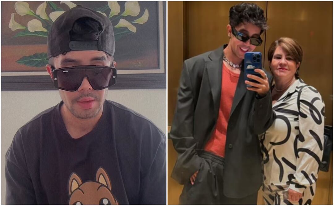 El influencer agradeció a las autoridades por la captura del presunto feminicida de su mamá. Fotos: Redes sociales