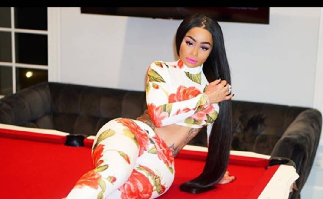 Blac Chyna aparece realizando sexo oral a un sujeto FOTO:INSTAGRAM