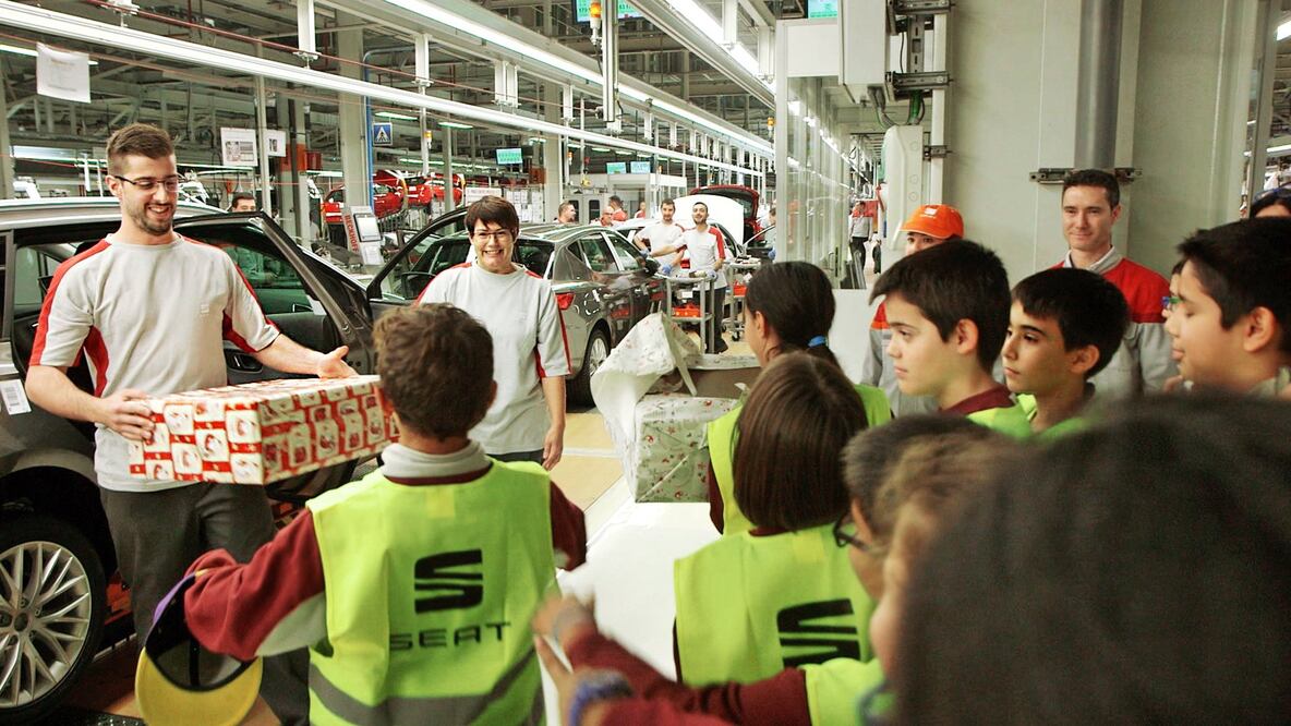 Érase una vez… la fábrica que repartía regalos